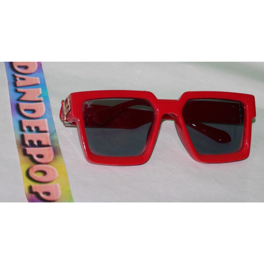 Louis Vuitton Millionaire Red Frame Men's Sunglasses Z1165W